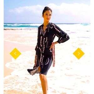 Kahulalea long sleeve button down dress